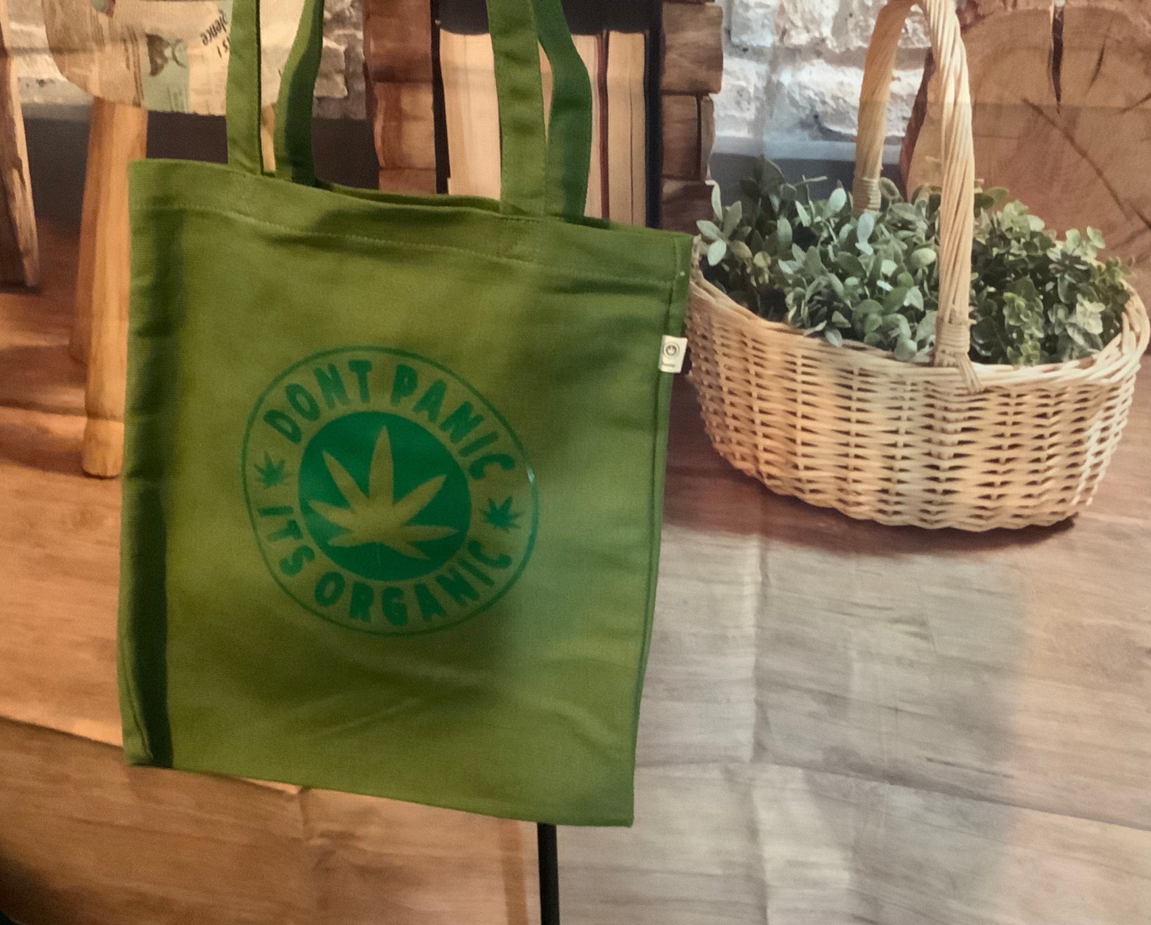 Don’t Panic, It’s Organic Hemp Classic Tote