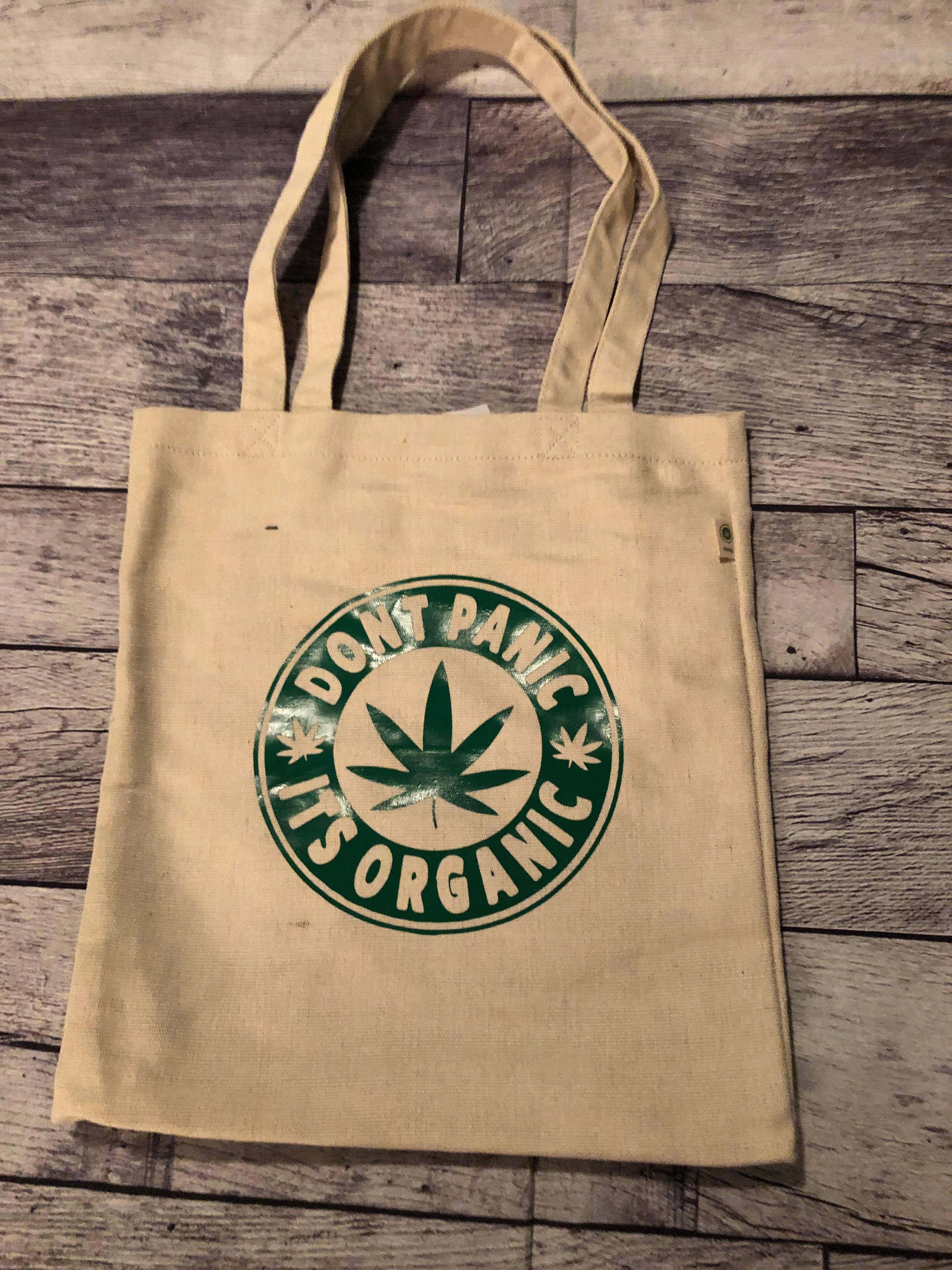 Don’t Panic, It’s Organic Hemp Classic Tote