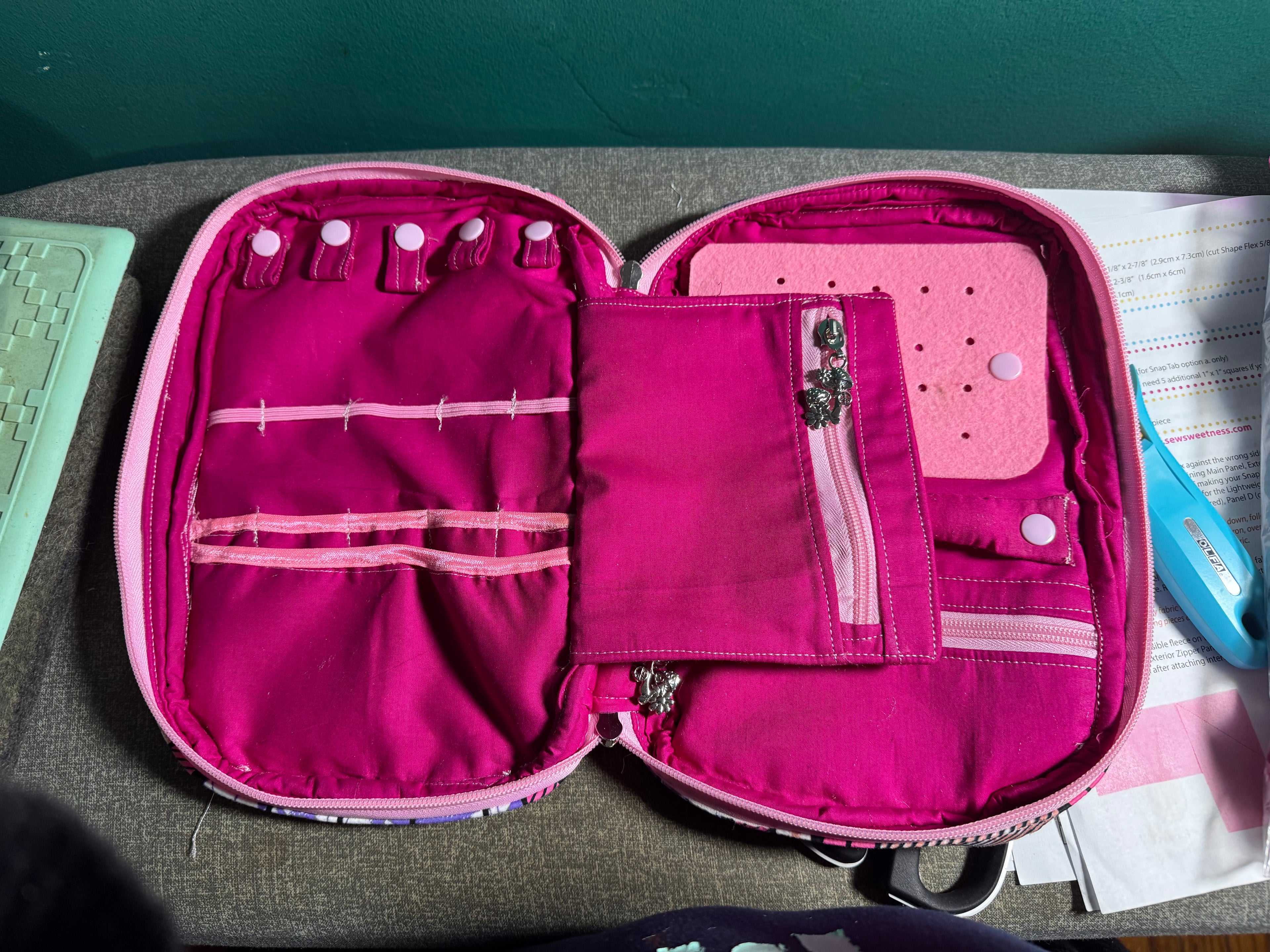 Jewelry Organizer - Pink Print