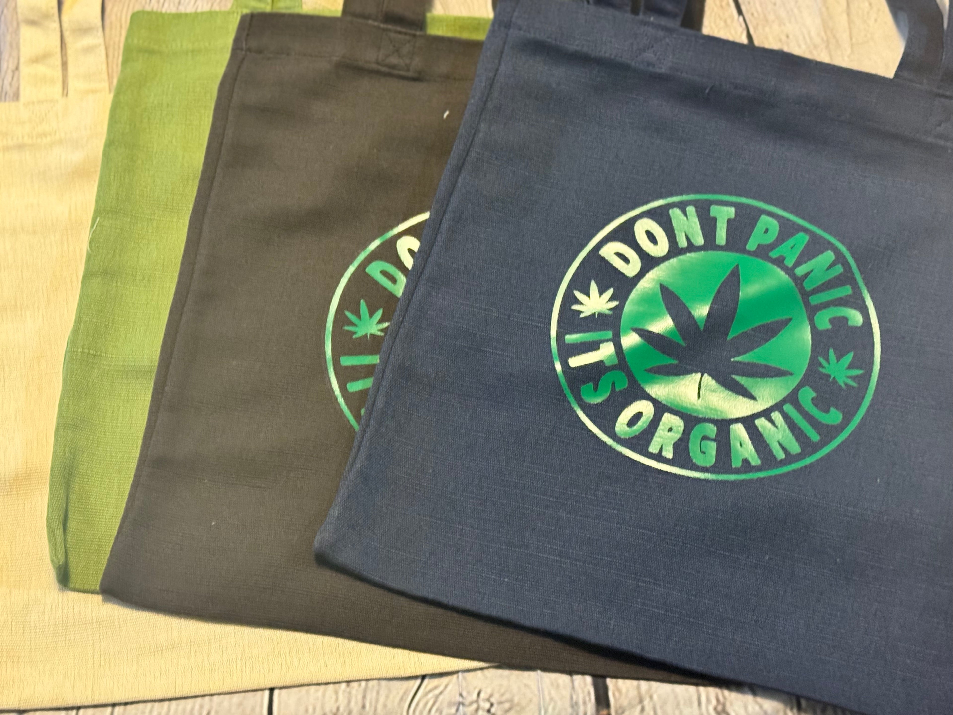 Don’t Panic, It’s Organic Hemp Classic Tote