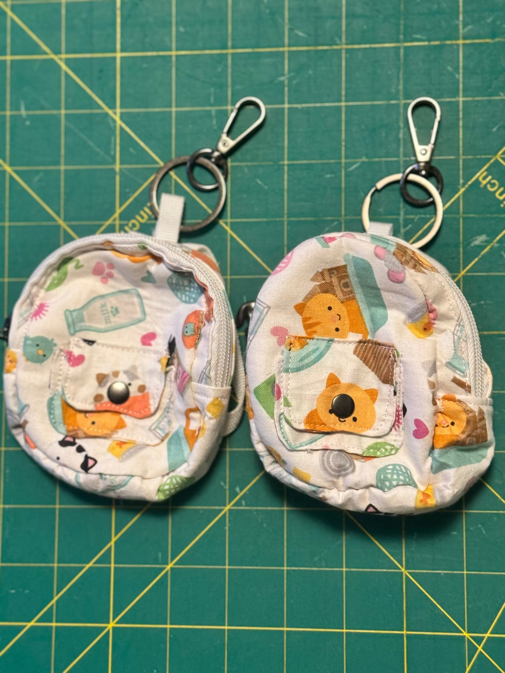 Kitty Mini Keychain Pouch
