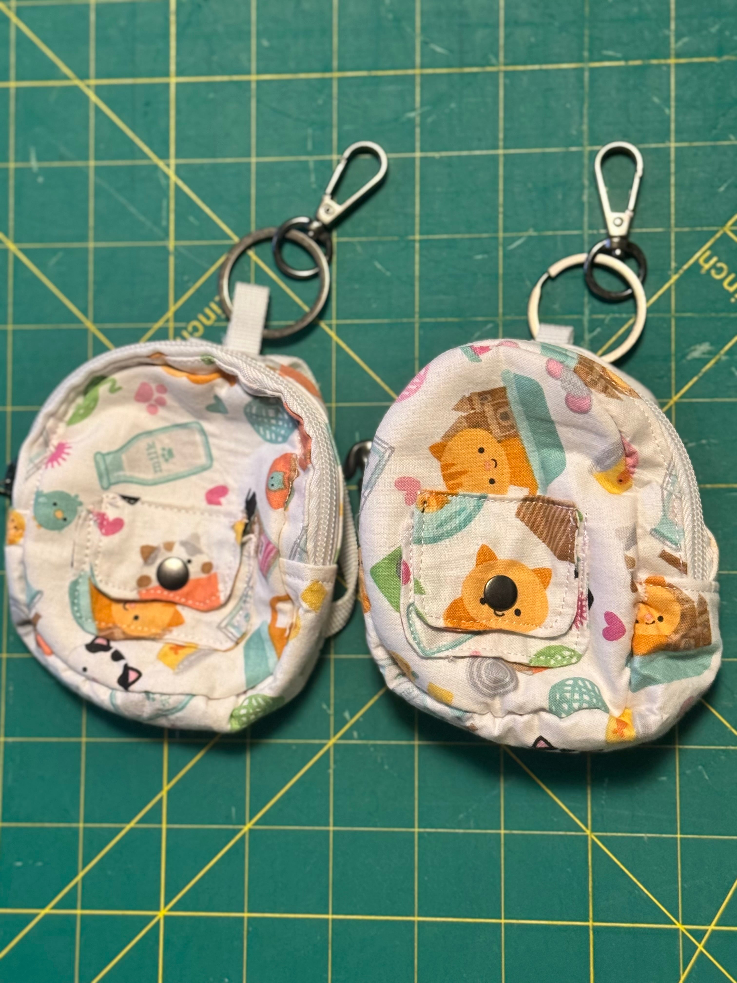 Kitty Mini Keychain Pouch
