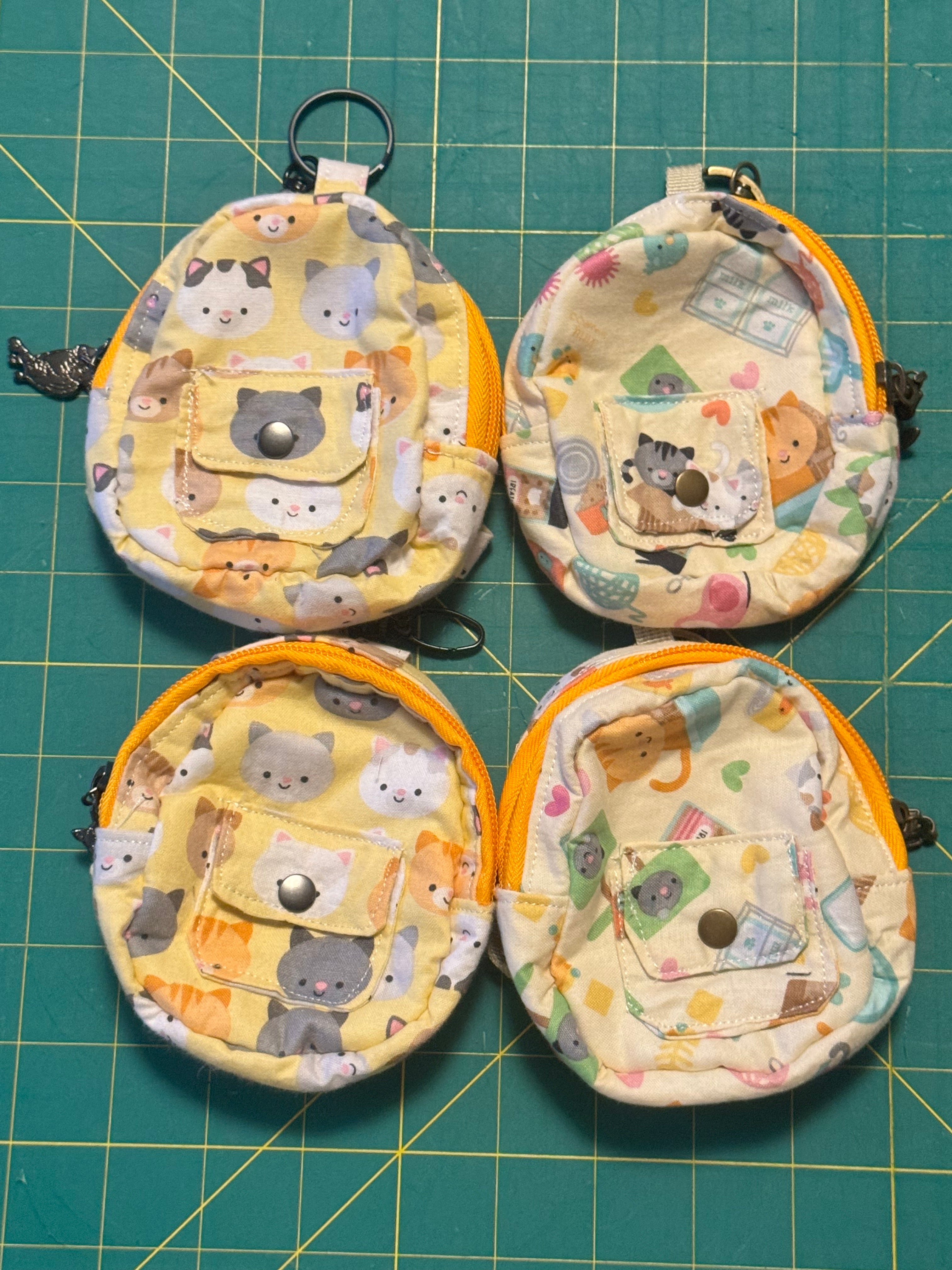Kitty Mini Keychain Pouch