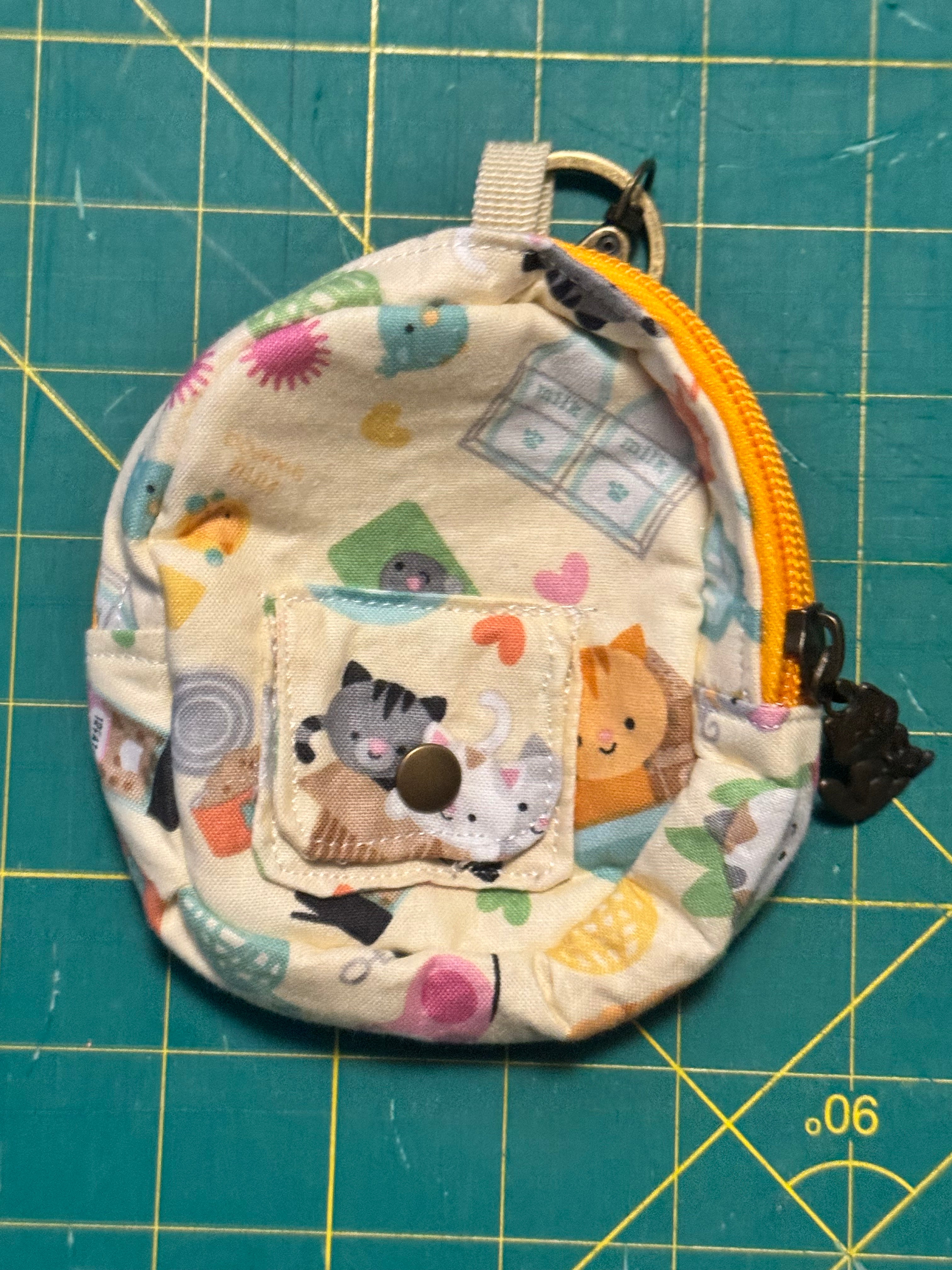 Kitty Mini Keychain Pouch