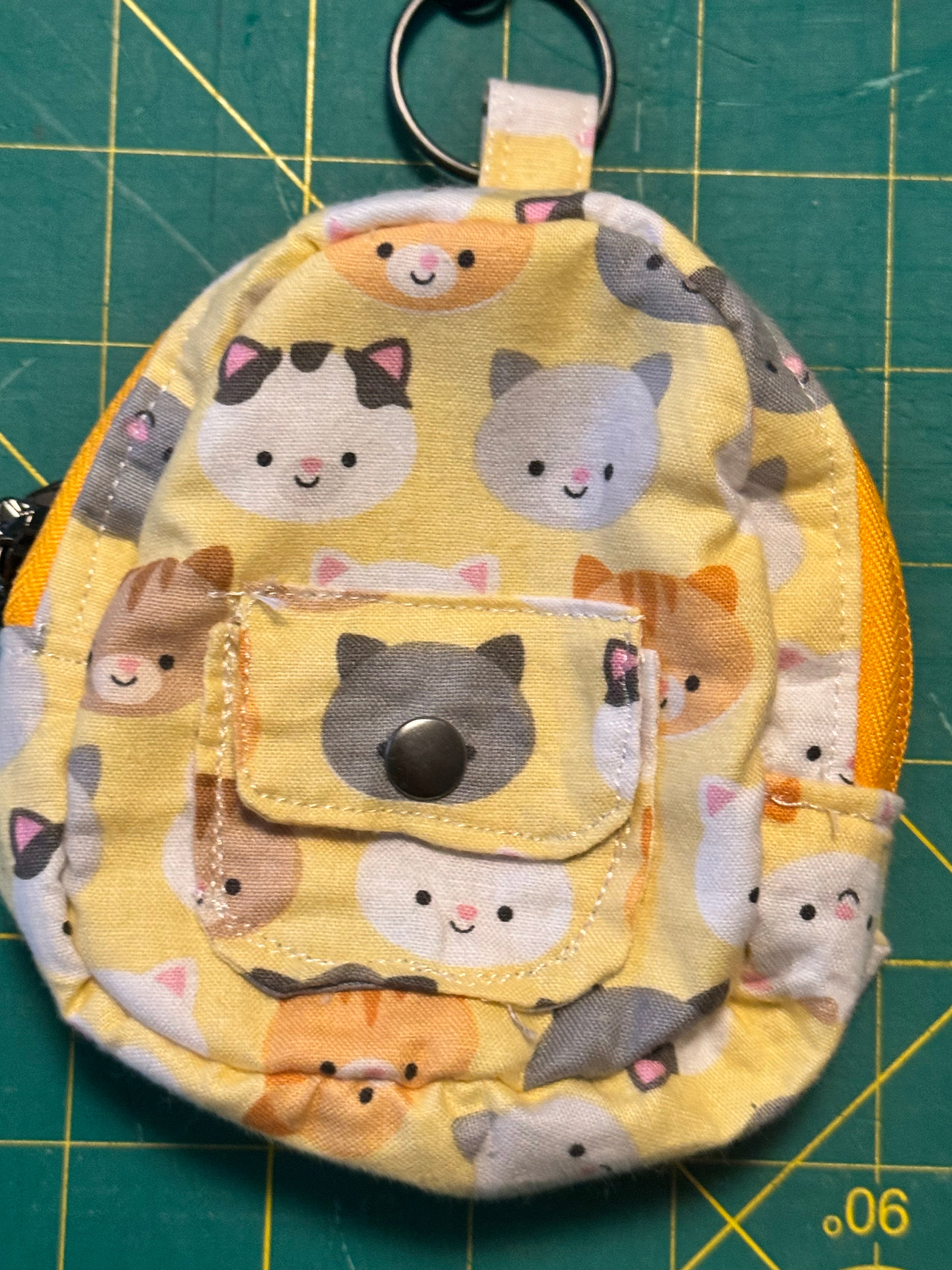 Kitty Mini Keychain Pouch