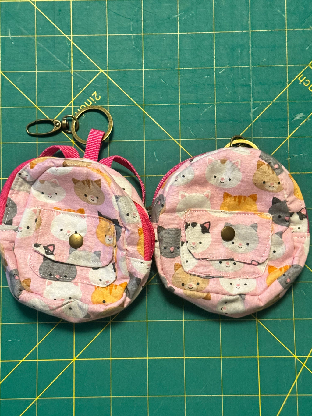 Kitty Mini Keychain Pouch