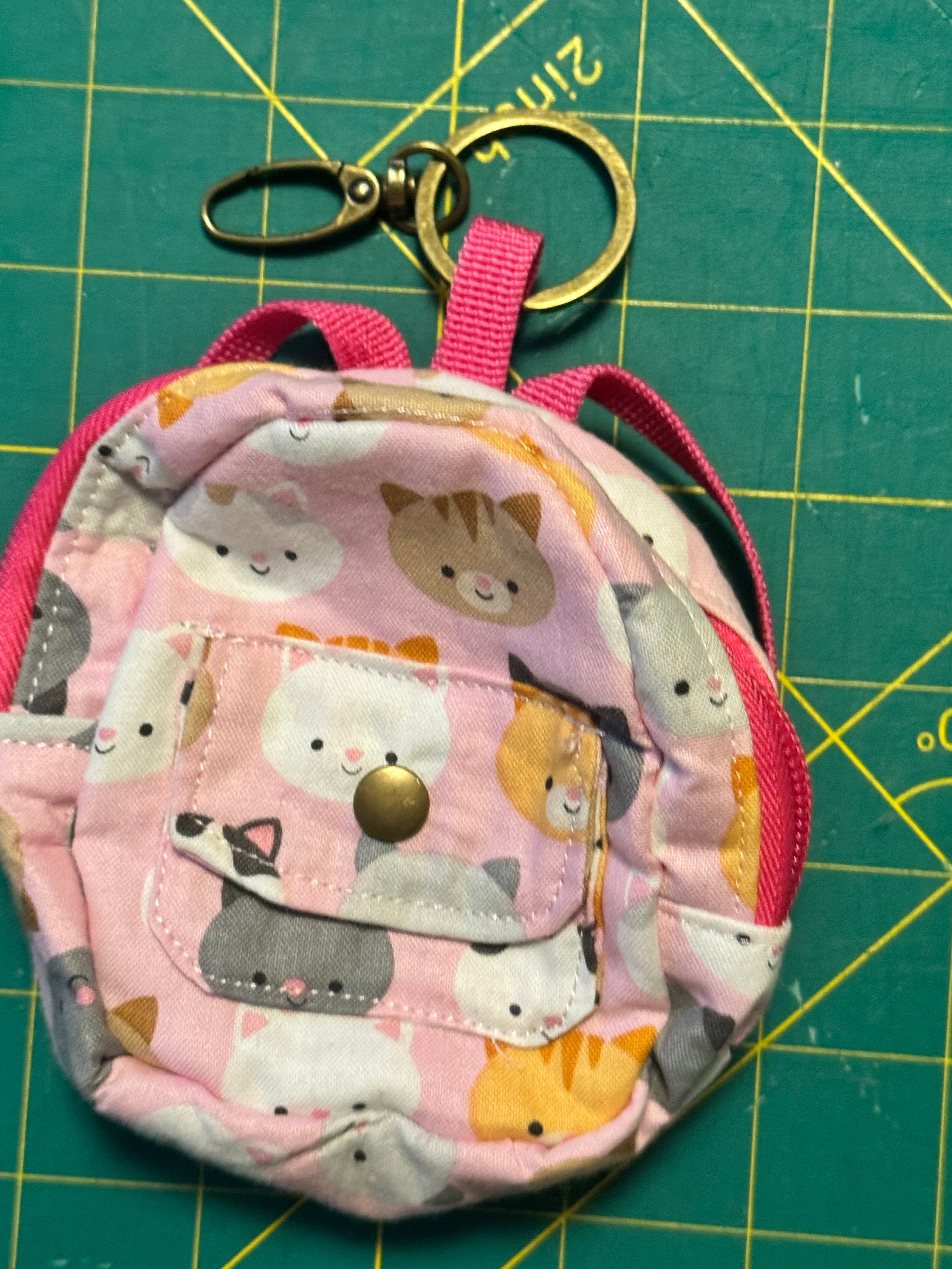 Kitty Mini Keychain Pouch